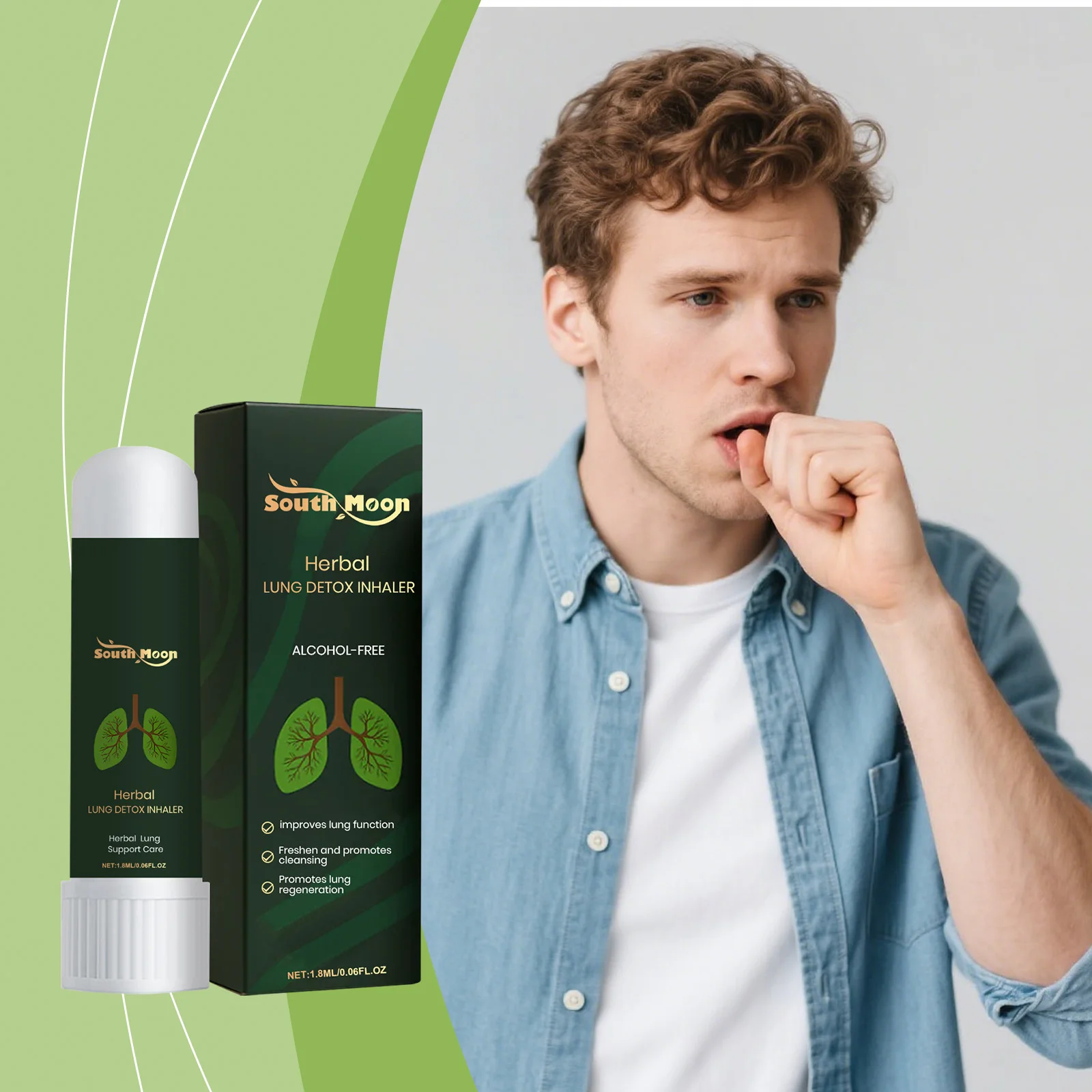Nursing Nasal Suction Stick Cleansing Effectively Cleans the Respiratory Tract Enjoys Fresh Air Maintenance Daily Care Stick