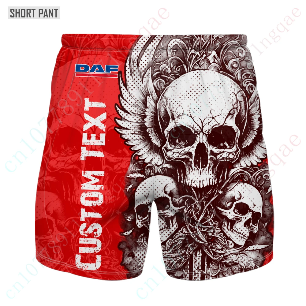 Pantaloncini DAF pantaloncini Casual per abbigliamento da uomo pantaloni da corsa di grandi dimensioni pantaloncini maschili di lusso estivi pantaloncini da donna da uomo Hip Hop