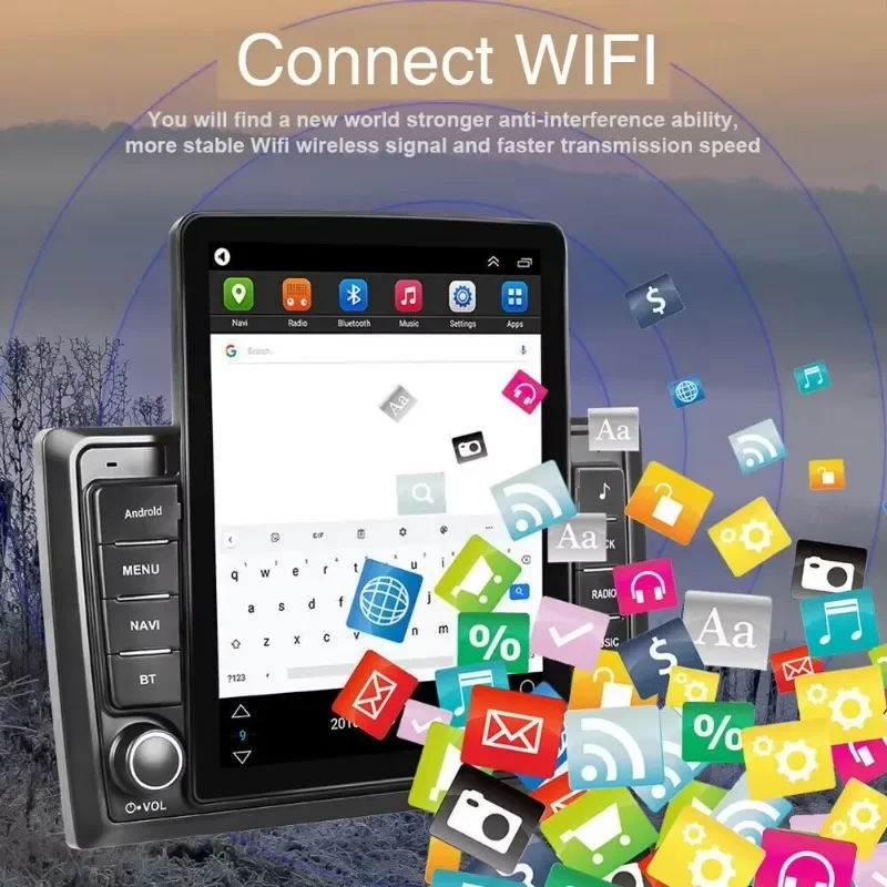 9.7 في أندرويد لفورد F-150 رابتور E-250 E-150 E-350 2009 - 2014 سيارة لتحديد المواقع والملاحة مشغل وسائط متعددة راديو الشريط Headunit HD ﻿