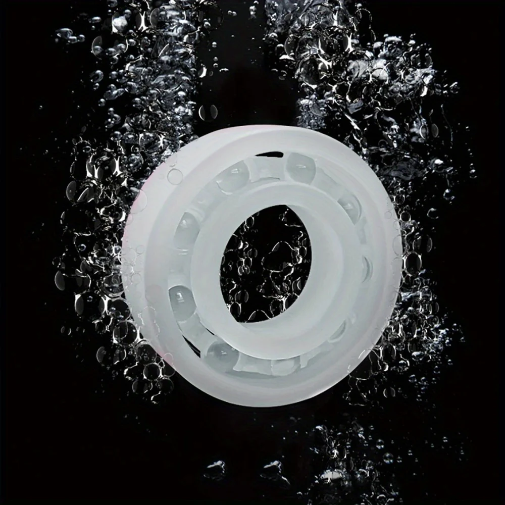 1PCS PP Plastic Deep Groove Ball Bearing 6201 6202 6203 6204 6205 6206 Corrosion Resistant Non-magnetic Rust Free Bearing