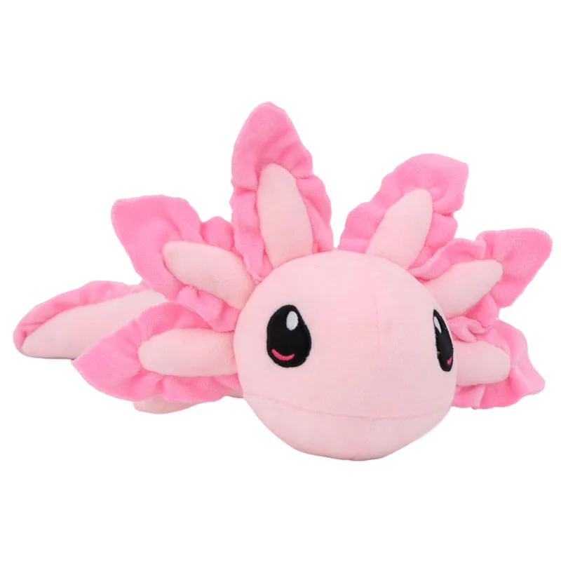 30/45cm Axolotl Plush Toy Soft Stuffed Plushie Animal Axolotl Doll Cartoon Character Toys Kids Baby Chlidren Christmas Gift