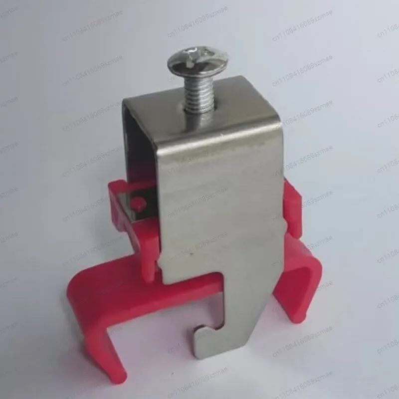 304 Stainless Steel Cable Clamp, C-Shape Pipe Bracket for Electrical Conduit, Heavy Duty Bridge Clip for Wire Management
