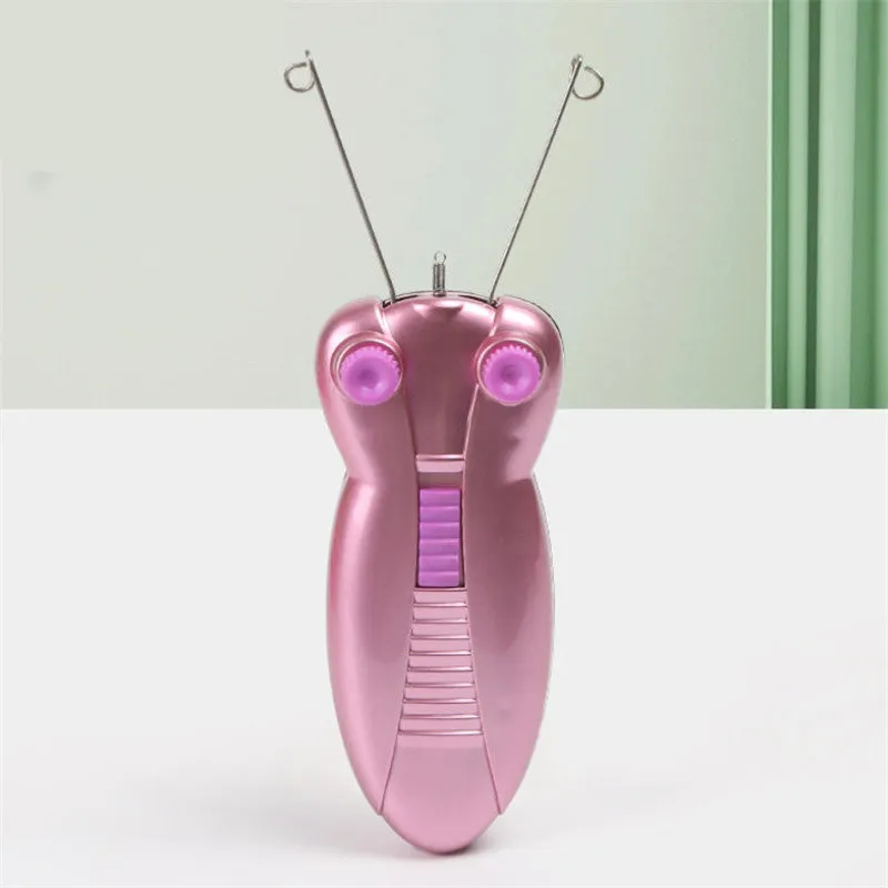 1 шт., женский электрический эпилятор для удаления волос с вилкой европейского стандарта для тела, лица, ног, рук-депилятор с хлопковой нитью для гладкой кожи