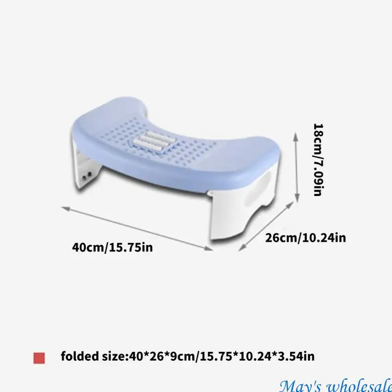 المرحاض مسند القدمين القرفصاء أداة المحمولة البلاستيك خطوة البراز المرحاض مسند القدمين 448A