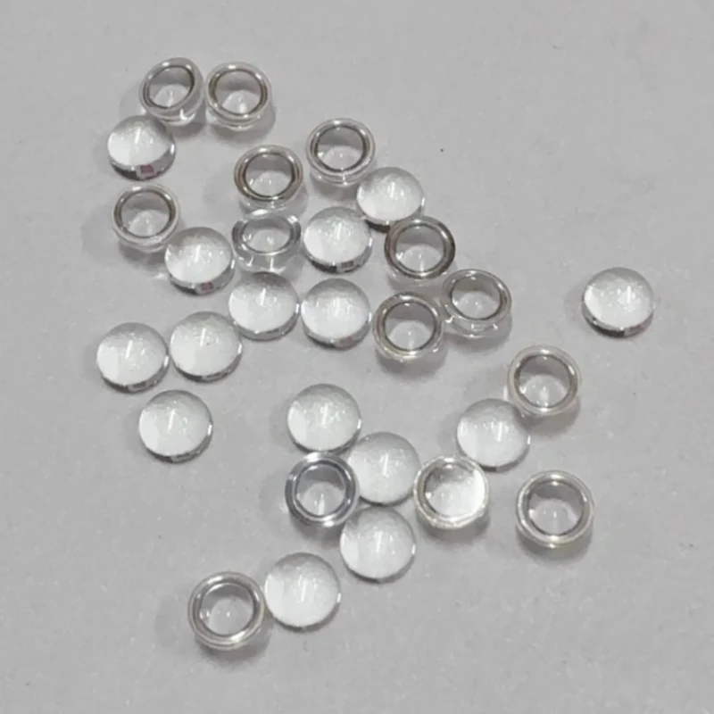 

1000pcs Mini Acrylic Plastic Plano Convex Lens 5.5/6mmThickness 3mm for Projector Camera Optical Instrument DIY Optical lenses