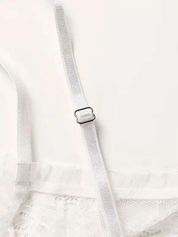 สไตล์ฝรั่งเศสลูกไม้ทองลูกไม้ดอกไม้พิมพ์ชุดบิกินี่สําหรับผู้หญิงBackless Wrapหน้าอกSuspendersบิกินี่Charming FCE6