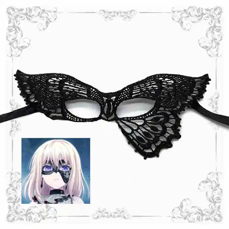 Anime BanG Dream Ave Mujica Face Mask Doloris Mortis Oblivionis