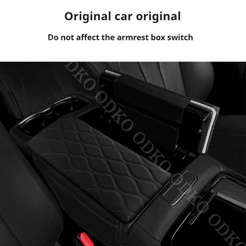 For Chery Fulwin T9 Central Control Armrest Box Leather Protective Sleeve Armrest Box Cushion Heightener Central Box