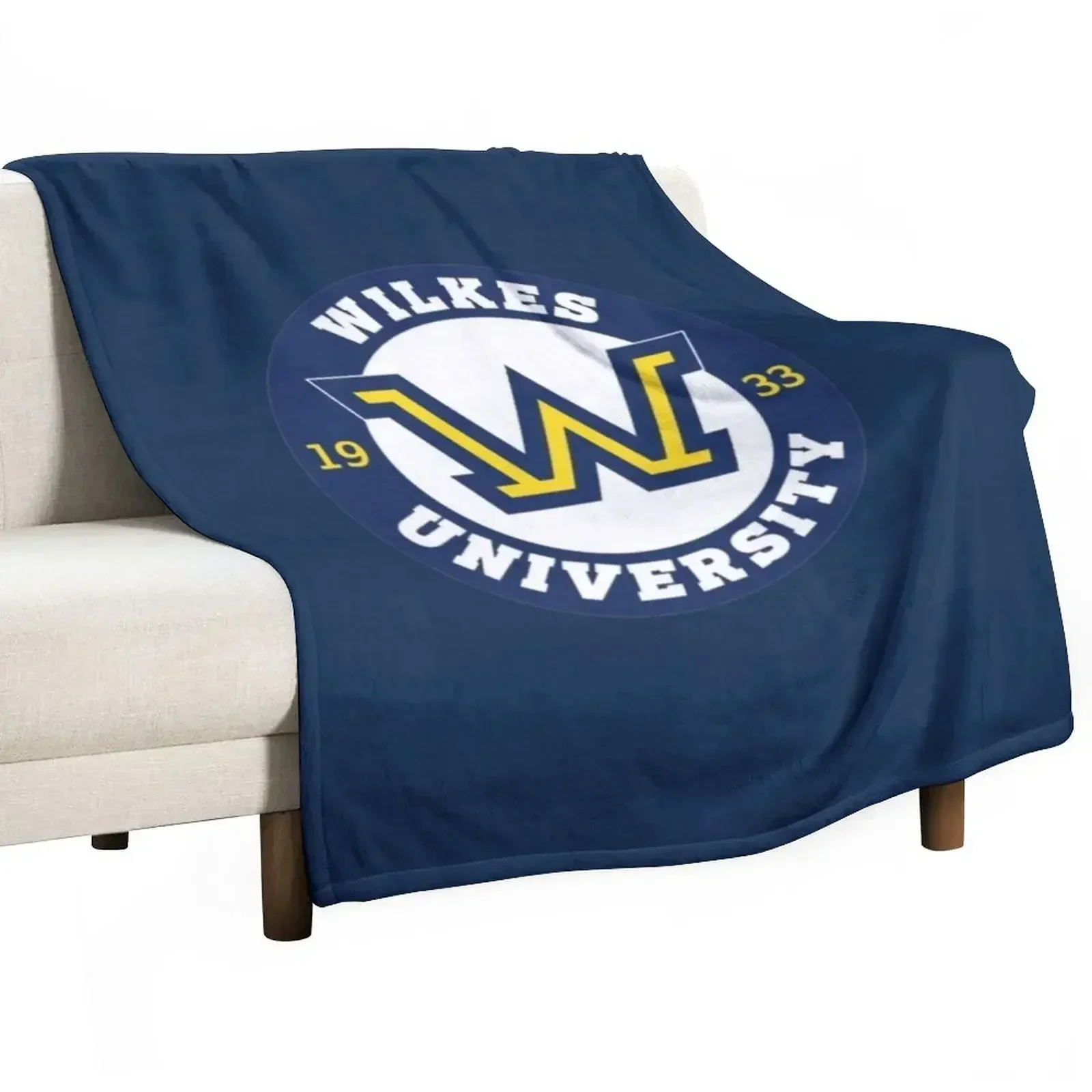 Wilkes university Throw Blanket Quilt Hair Beach Blankets