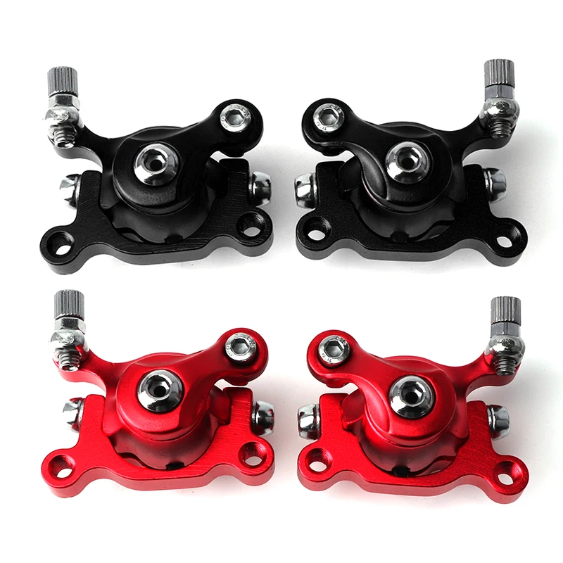 Brake Caliper Motorcycle Front/rear Disc Brake Calipers for 2 Strokes 33cc 43cc 49cc ATV Mini Bike Dirt Pocket Bike Go Kart