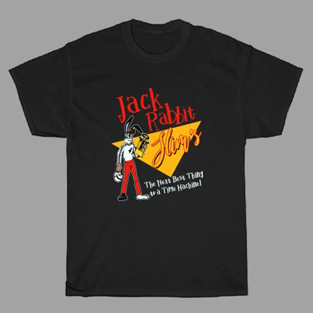 Jack Rabbit Slim's Restaurant Pulp Fiction Movie Men's Black T-Shirt Size S-5XL