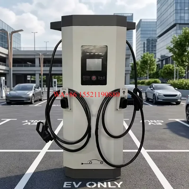 WMWMNU for 100kW 320kW Dual Gun DC Fast EV Charger CCS CHAdeMO IP54 RCD Commercial Charging Station Factory Direct