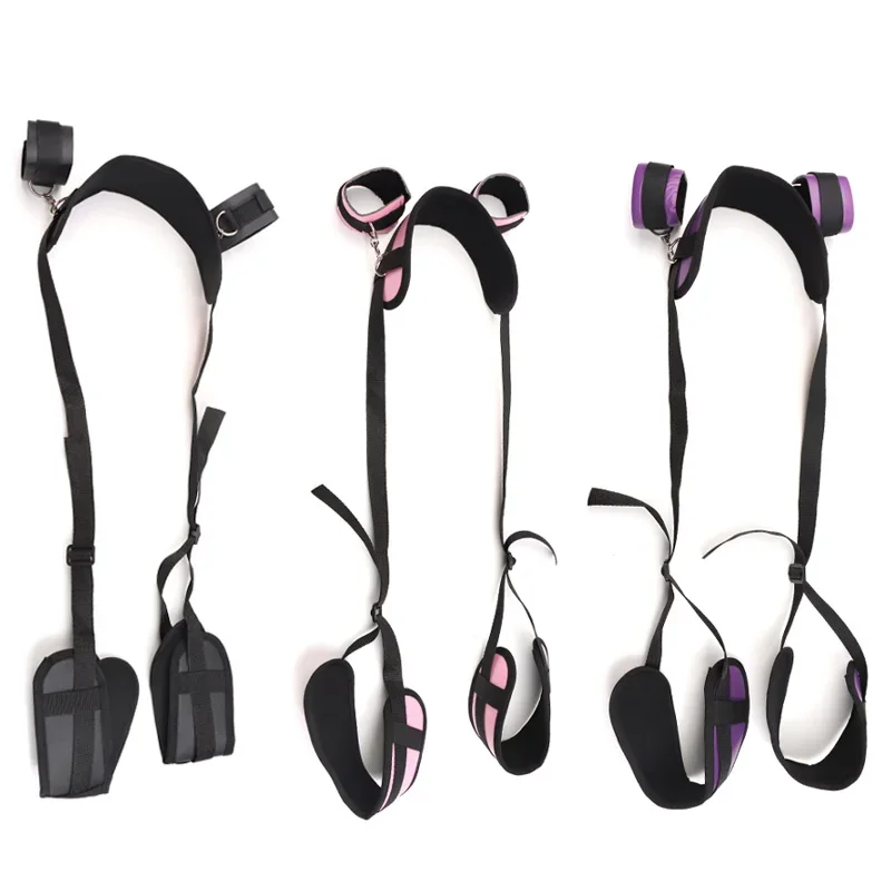 ألعاب جنسية BDSM للأزواج ، حزام عبودية ، مجموعات BCD SM ، أرجوحة جنسية للكتف ، حبل مفرش الساق ، تسخير الرقيق ، ألعاب للكبار #6