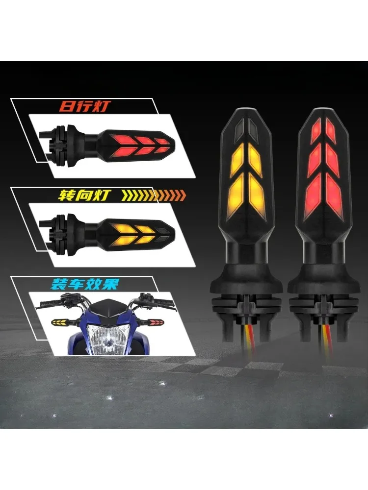 For HONDA CG 160 TITAN CG160 FAN ESDI Cargo START CB250 TWISTER Motorcycle Front And Rear Turn Signal Lamp LED Indicator Lights