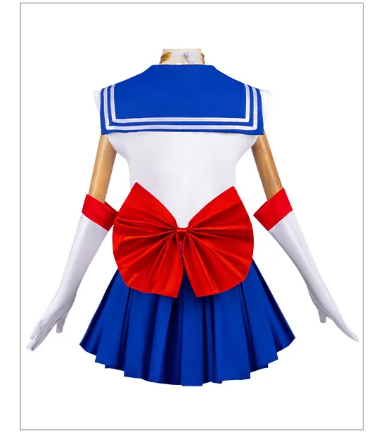 Sailor Moon Cosplay-Kostüm Pluto Rei Hino Water Ice Moon Sailor Neptune Full Moon Chibiusa Cosplay-Kleidung – Detail 8