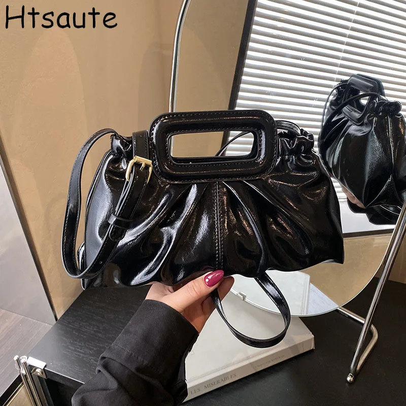 

new Women's Crossbody bags PU leather fashion shoulder bag retro design versatile small square bag casual handbag for women