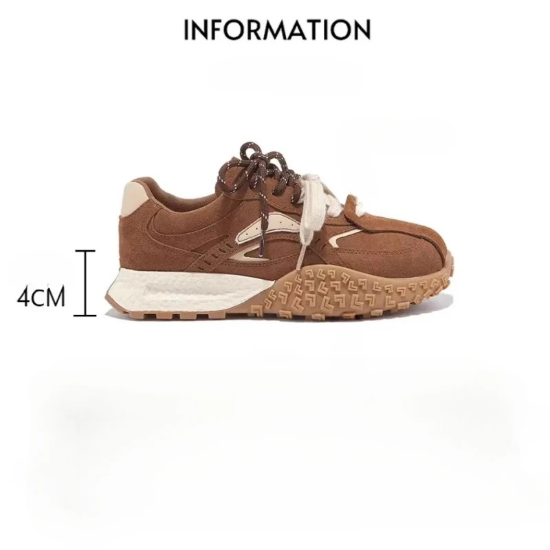 Forrest Gump casual shoes thick-soled  version of muffin soft-soled training shoes women's height-increasing sports shoes