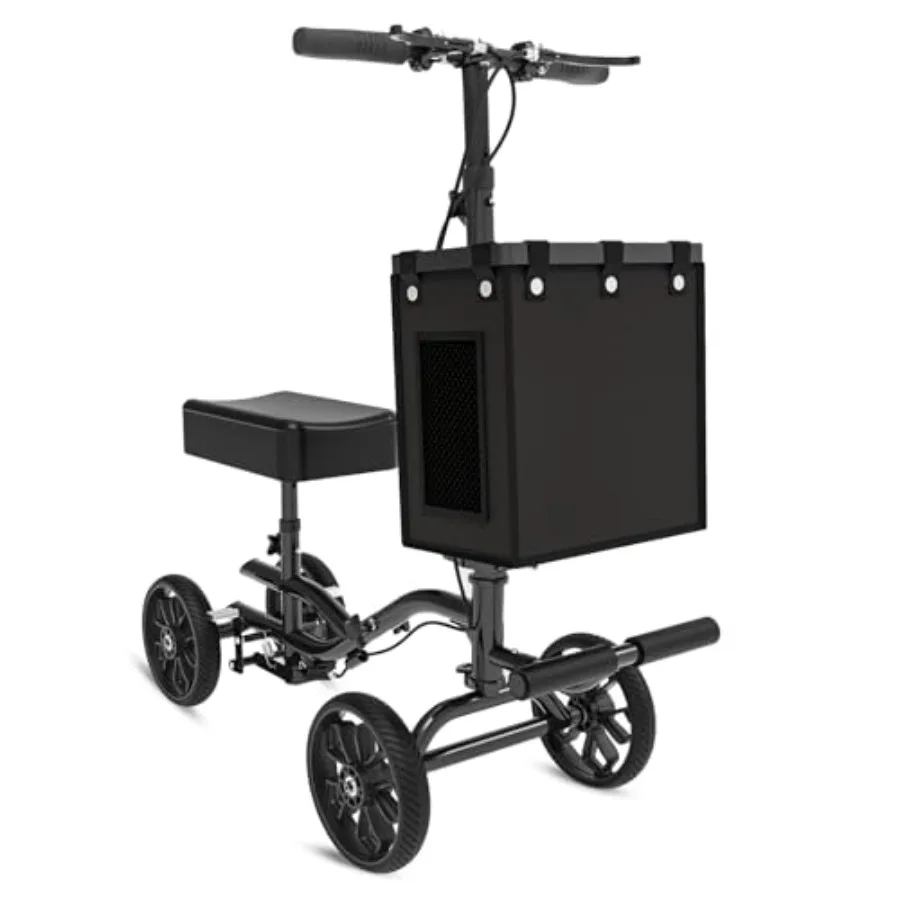 

Легкий складной регулируемый коленный самокат-костыль для взрослых после операции на ноге, с рулевым управлением