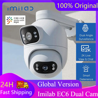 IMILAB EC6 Dual IP Camera 2K Spotlight Outdoor WiFi Camera Dual Lenses Night Vision 360° Dual Angle Surveillance for Mi Home APP