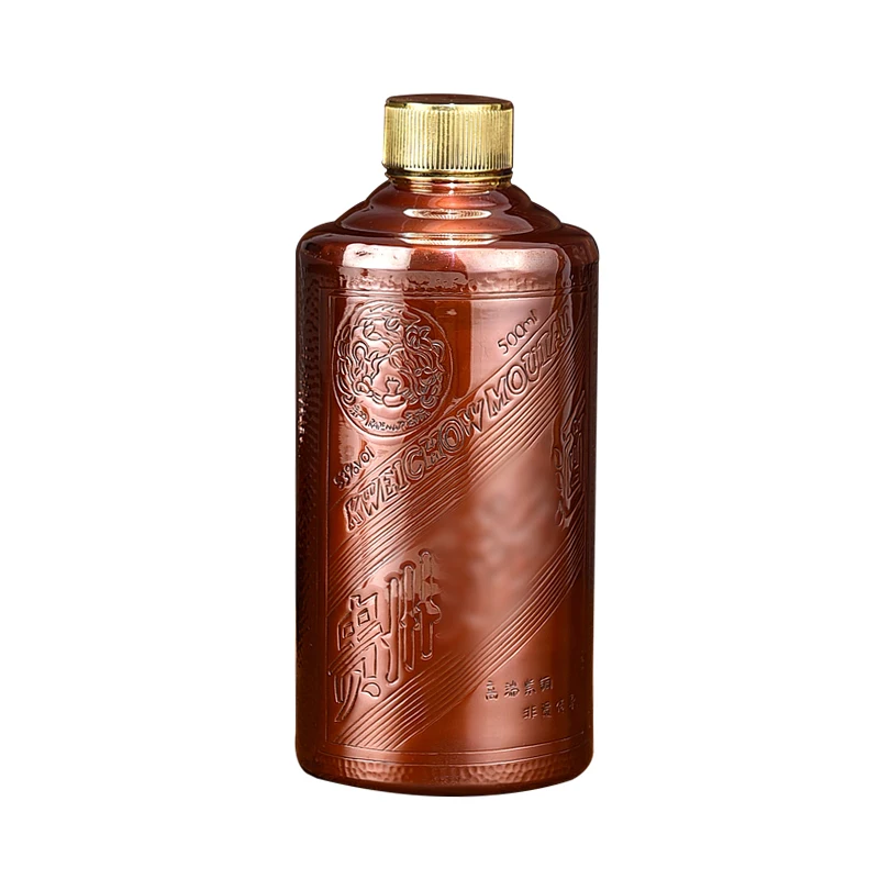 Wine bottle empty bottle sealed high-grade Baijiu bottle storage pot copper wine can special for self-brewing