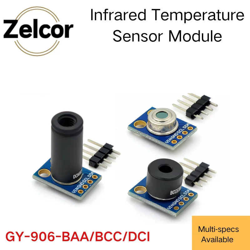 modulo-de-sensor-de-temperatura-infravermelho-sem-contato-gy-906-mlx90614-mlx90614esf-com-interface-iic-sensor-ir-compativel-com-arduino