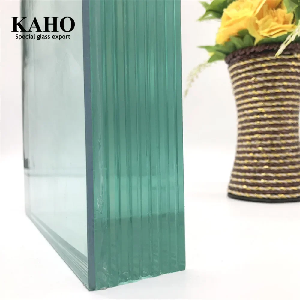 Clear Curved Showcas Ballistic Armored Resistant Shield Sound Bullet Proof Glass view 5
