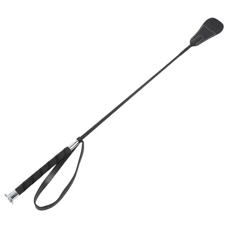 AED2-Riding Whip, Horse Dressage Crop, 26.8Inch Equestrian Whip With Rubber Wrist Strap For Horses