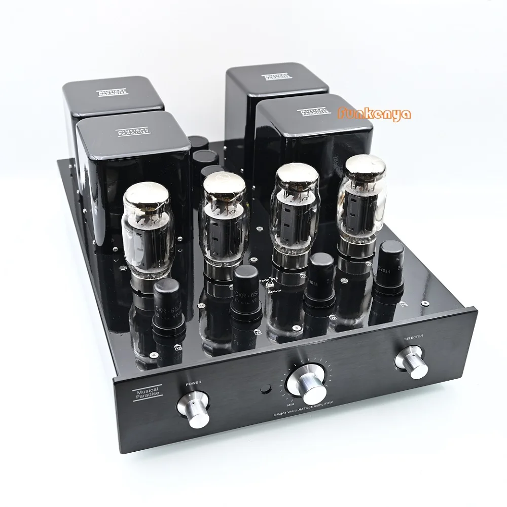 Single Ended Class A Tube Amplifier 55Wx2 Remote Control Hifi KT120 KT150 MP-501