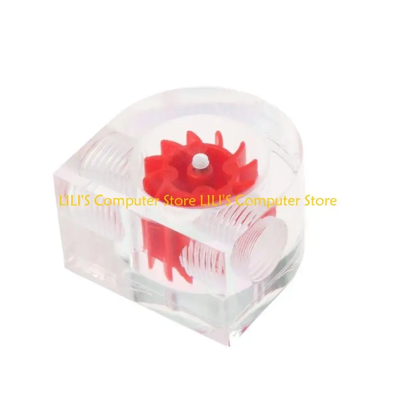 

A52B PM2A PC Water Meter Computer Water Cooling Half-Circled Flowmeter