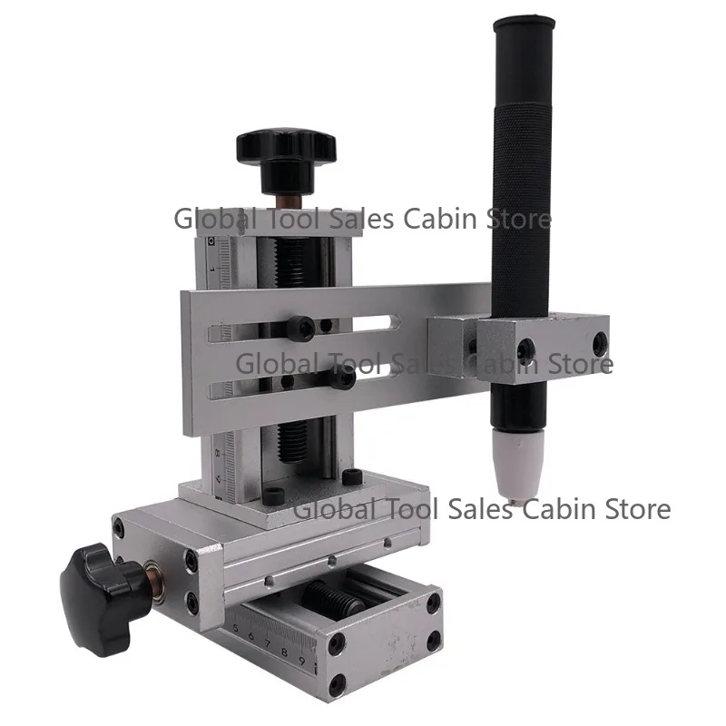 XYZ Axis Welding Slide Stand Holder TIG MIG Welding Clamp 3D Cross Manual Adjustment Slide Table Welding Torch Holder