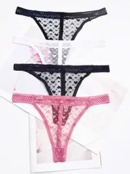 Sexy cozy  Lace Briefs g thongs Underwear Lingerie for women 4pcs abc30