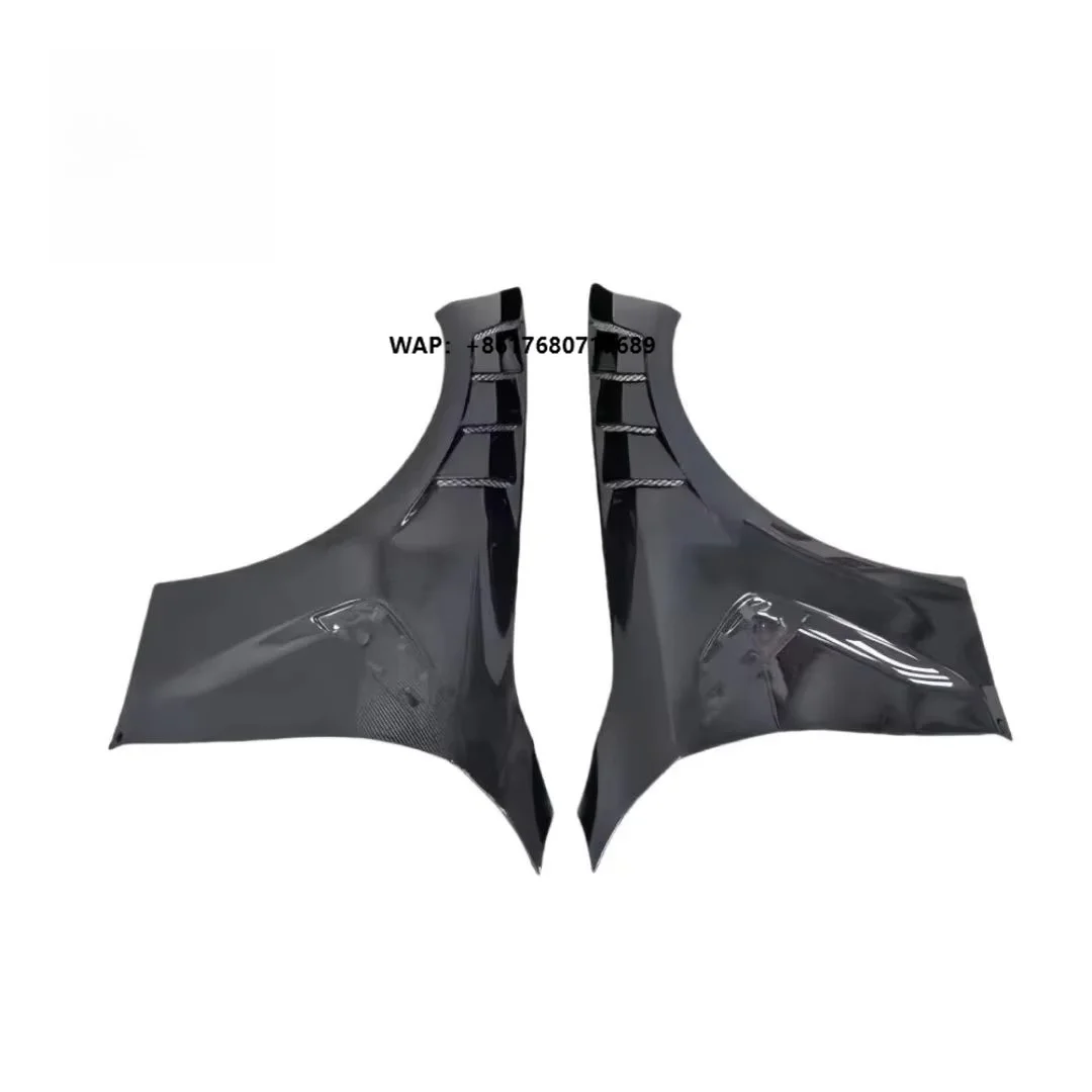 For  M3 G80 M4 G82 Conversion Kit Upgraded Carbon Fiber Front Fenders New Style Fender air Deflectors Body Kit.