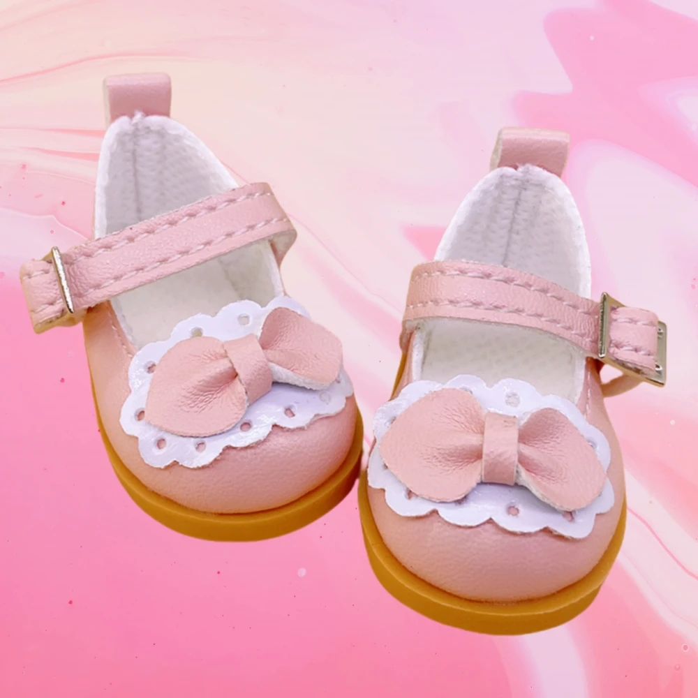 Tilda 5cm Shoes For Mini Mia Dolls Toy Boots 1/6 Retro Suede Shoes for EXO 20 cm Korea KPOP Plush Idol Dolls Accessorries Gifts