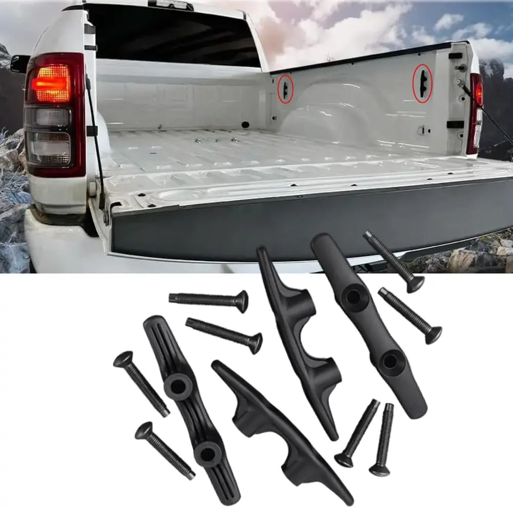 ruck Bed Tie Down Hooks Anchors W/Bolts For 2002-2008 Ram 1500 2500 3500,2019-2020 Dodge Ram 2500 New Body Style Truck Bed Rail