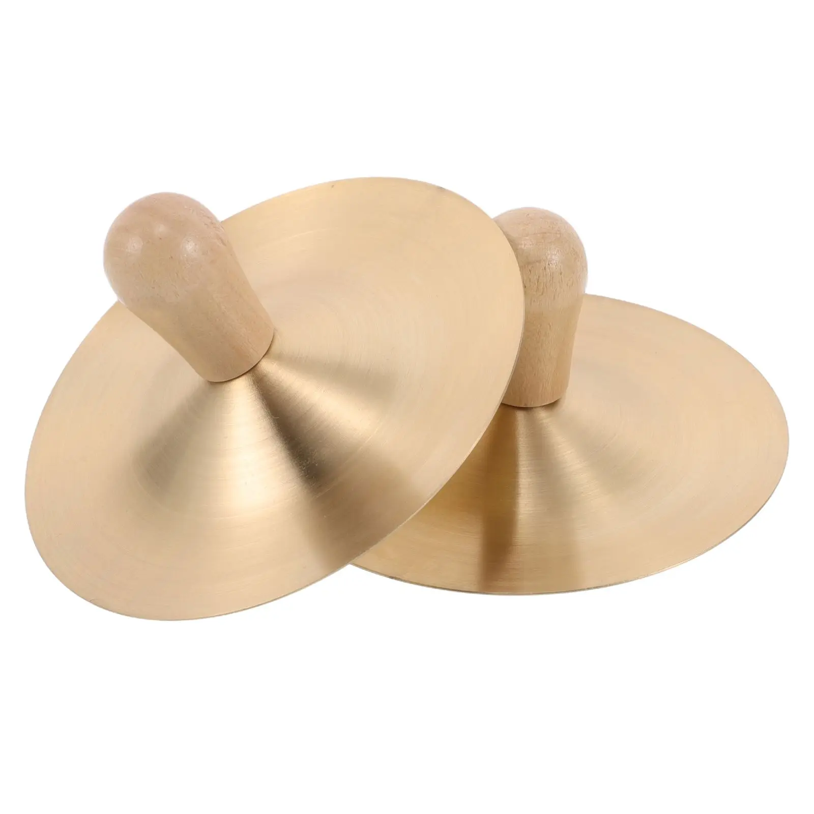 

Children Percussion Mini Cymbals Finger Percussion Instruments Kids Party Band Wooden Music Practice