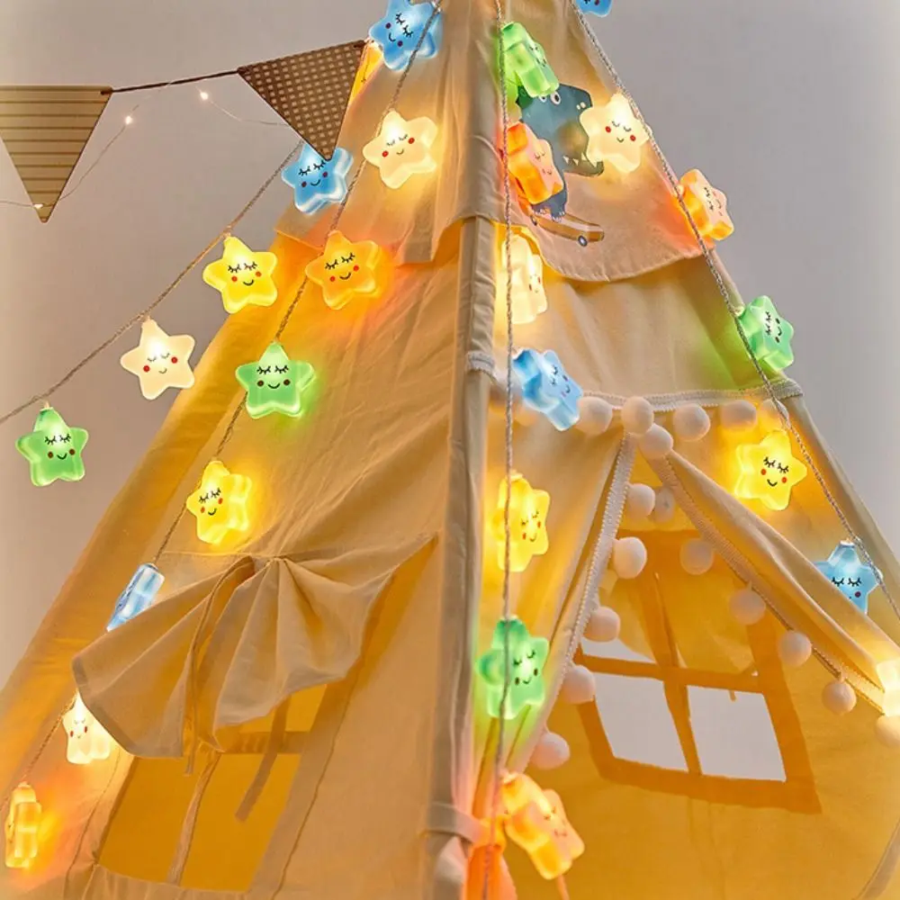 Cloud LED String Lights Creative 3M 20LED Basketball Decorative Lights Unique Cat Paws Night Light Outdoor Garden