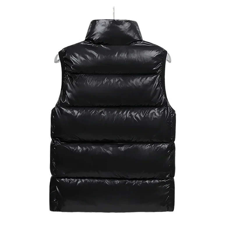 Winter Puffer Vest Windproof Sleeveless Jacket Parkas Women Vest Jackets Male Casual Thick Warm Cotton Padded Waistcoat Men