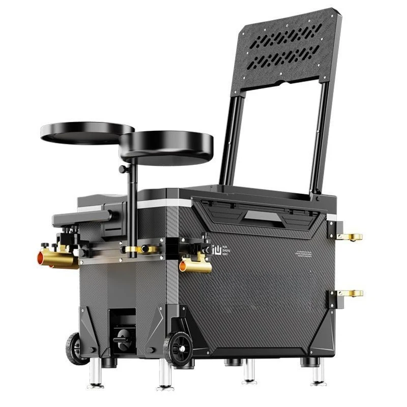 

Track fishing box full set of wheel fishing box multi-functional Taiwan box ultra-light fish bucket gear