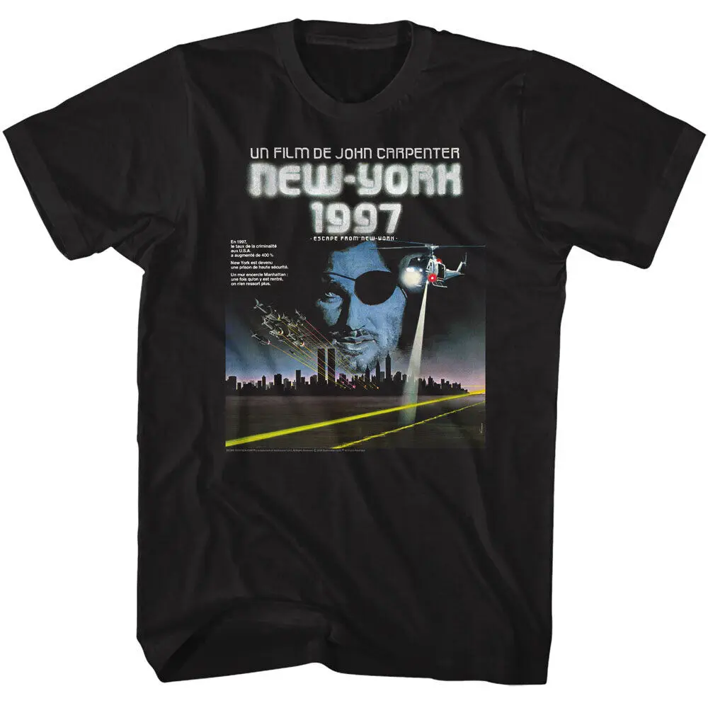 

Escape From New York Movie Un Film De John Carpenter 1997 Men's T-Shirt