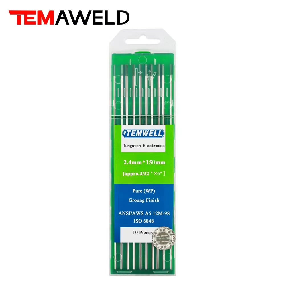 Imagem -04 - Eletrodos de Tungstênio Profissional Hastes de Soldagem Tig Atacado 150 mm 10 16 24 32 mm Wl20 Wt20 Wl15 Wz8 wr