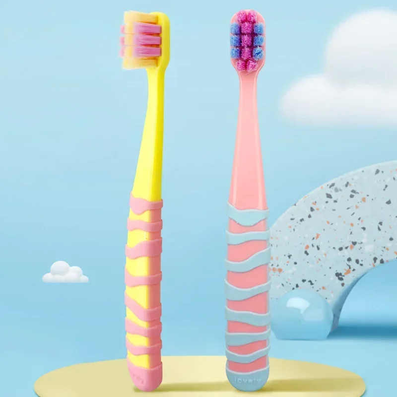 2-12Y Kids Baby Colorful Toothbrush Training Toothbrush for Girls Soft Toothbrush Theeth Cleaner Children Toothbrush Items