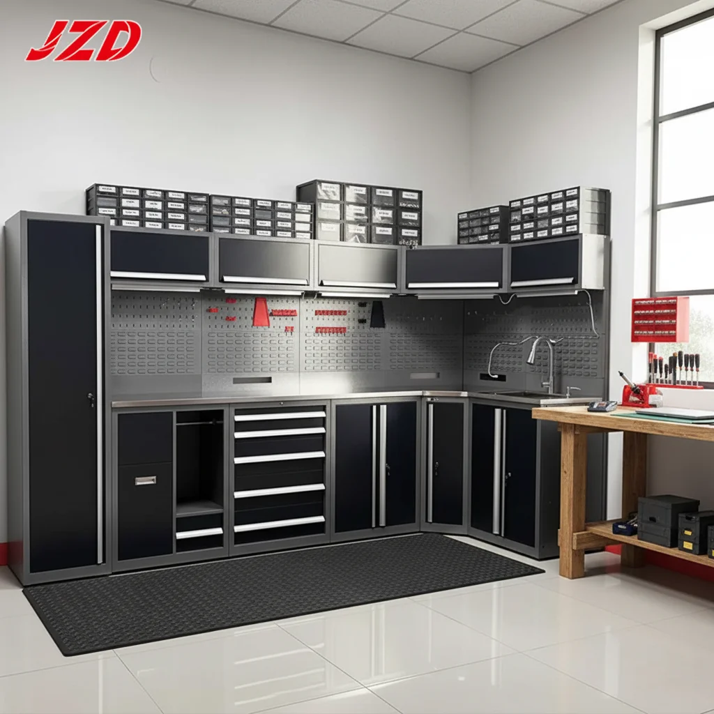 ตู้เก็บเครื่องมือ JZD สำหรับมุ - Car Workshop Tools And Equipment บทวิจารณ์และราคา