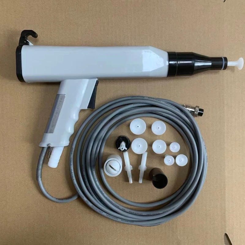 

1 Set Electrostatic Coating Spray Gun with Cable and Nozzles for Opti GM03 Flex WGN KCI All Brands Machinie