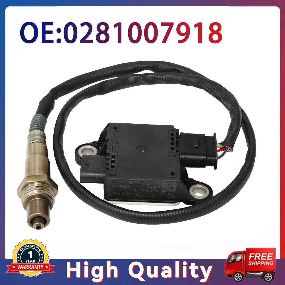 0281007918 Particulate Matter PM Sensor for Mazda CX-5 CX5 2.2 Diesel KE KF 2019 2020 2021 2022 2023 SH9P-18641B