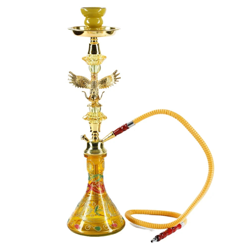 CRUSHER Arabic Hookah Glass Pipes for Smoking Grass Кальян Set with Tobacco Bowl Курительная Трубка Shisha Smoke Accessories