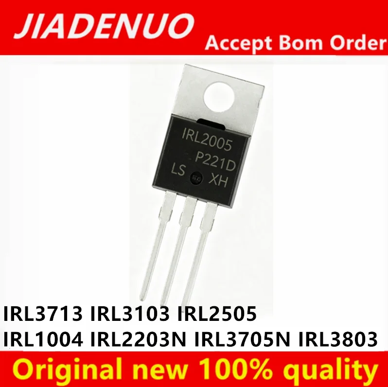 10/PCS New Original IRL2505  IRL1004 IRL3103 IRL3713 IRL3803 IRL2203N IRL3705N TO-220 In Stock