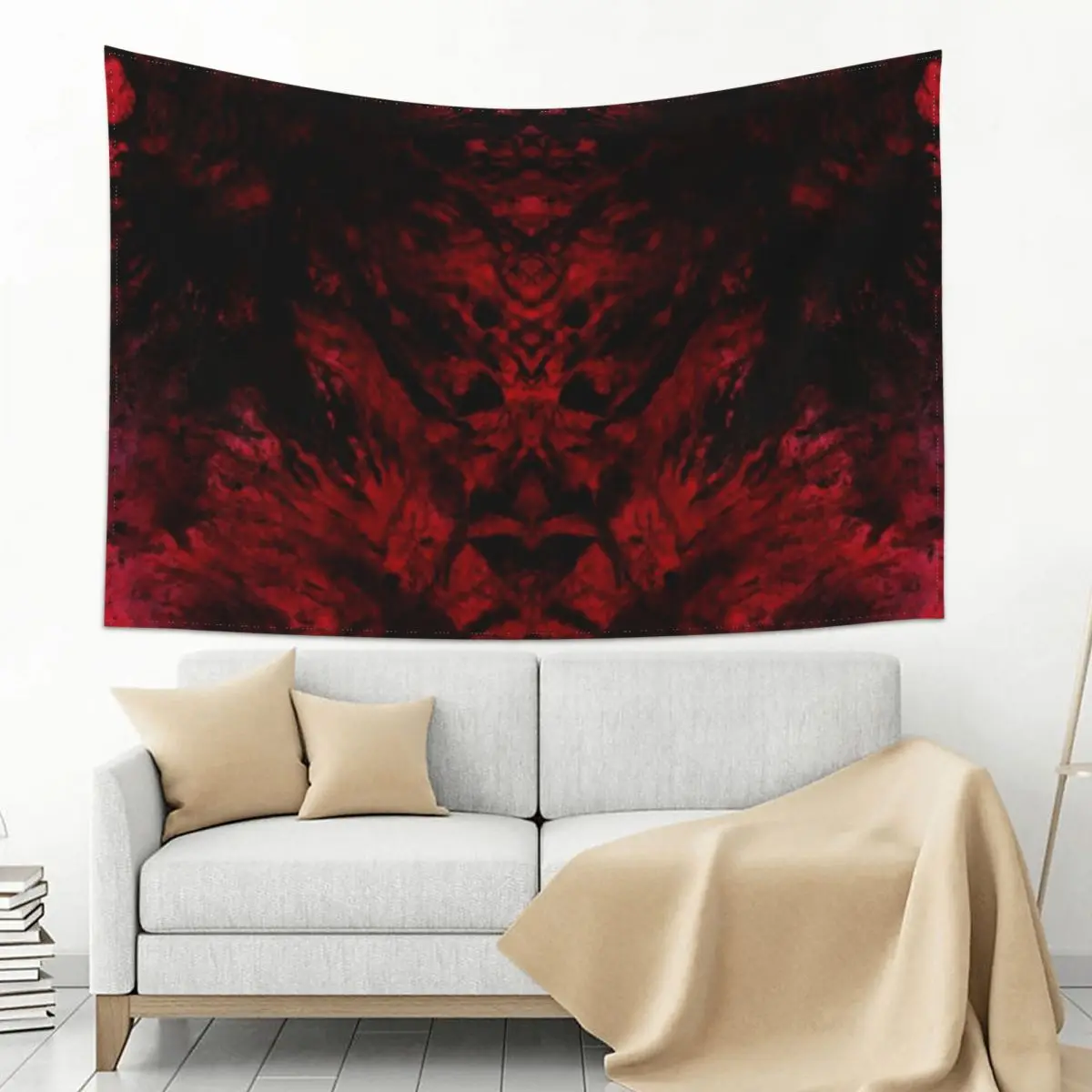 

Blood for the Blood God Tapestry Wall Carpet Nordic Home Decor Home Decoration Tapestry