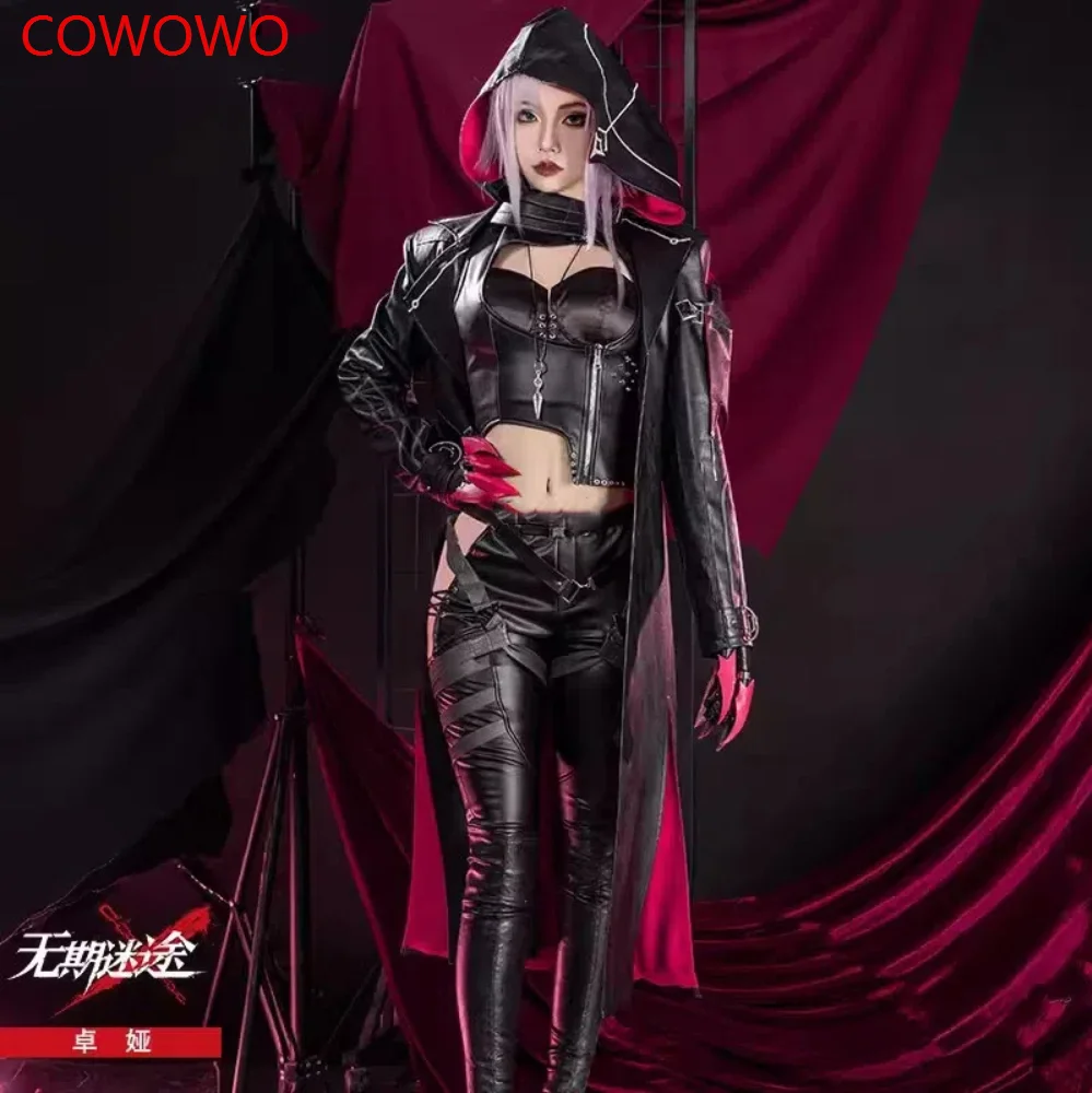 COWOWO Path To Nowhere Zoya Lovely Sexy Uniform Cool Cosplay Costume Halloween Carnival Party Role Play Outfit Women XS-2XL