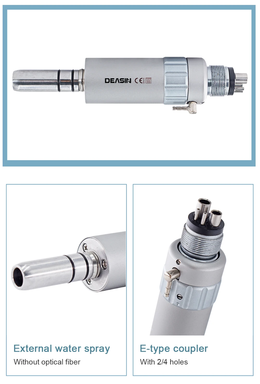 Alle Arten von Dental-Handstücken mit niedriger Drehzahl: Gerade und Winkelstücke, Luftturbinenmotor B2/M4, Laborausrüstung, Mikromotor, Polierwerkzeug – Detail 7