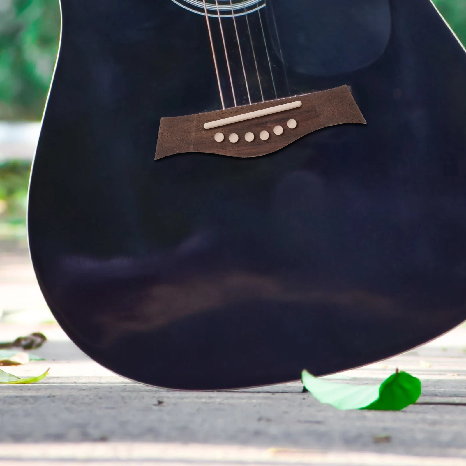 

Folk Acoustic Guitar Bridge Saddle Replacement Supplies Parts Wooden Accessories Plastic